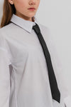 ELODIE - Cravata de copii pentru uniforme scolare, negru