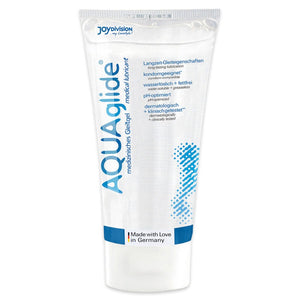 Lubrifiant AQUAglide Premium Gel Original, pe bază de apă, pentru lubrifiere de lungă durată, Joydivision, 50 ml