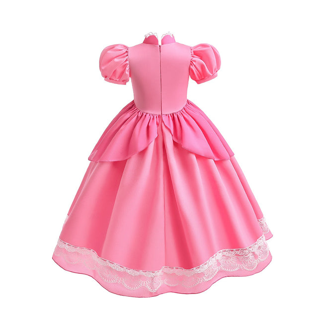 Rochiță prințesă Frumoasa Adormită, roz – imagine 2