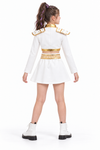 Costum KPop pentru fete, cu accesorii aurii, pentru joc de rol, petreceri, carnaval și Halloween