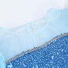 Rochie printesa Elsa Frozen pentru fete, costumatie joc de rol petreceri, serbari, carnaval si cadou ideal pentru sarbatori, aniversari sau zile de nastere