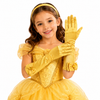 Mănuși din Satin Galben pentru Fetițe - Accesoriu Rochie de Prințesă, Cosplay, Carnaval și Serbări