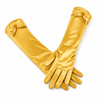 Mănuși din Satin Galben pentru Fetițe - Accesoriu Rochie de Prințesă, Cosplay, Carnaval și Serbări