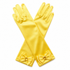 Mănuși din Satin Galben pentru Fetițe - Accesoriu Rochie de Prințesă, Cosplay, Carnaval și Serbări