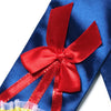 Mănuși din Satin Albastru pentru Fetițe - Accesoriu Rochie de Prințesă, Cosplay, Carnaval și Serbări
