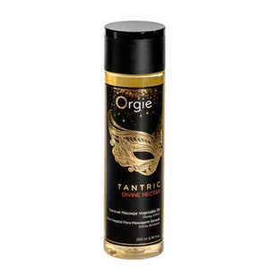 Ulei pentru masaj ORGIE Therapy Divine Nectar – formula naturală cu ulei de argan, aromă de rodie și vin alb, 200 ml