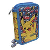 Penar Echipat, Model Pokemon, cu 43 Piese și 3 Compartimente, Multicolor