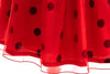 Rochie Miraculous Ladybug cu accesorii pentru fetite, costumatie joc de rol Buburuza petreceri, serbari, carnaval si cadou ideal pentru sarbatori, aniversari sau zile de nastere