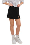 NAMIRI - Fusta/pantalon din stofa, skort negru