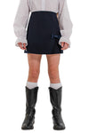 KELLY - Fusta/pantalon din stofa, skort bleumarin