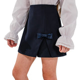 KELLY - Fusta/pantalon din stofa, skort bleumarin