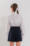 KELLY - Fusta/pantalon din stofa, skort bleumarin