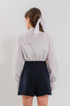 KELLY - Fusta/pantalon din stofa, skort bleumarin
