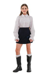 KELLY - Fusta/pantalon din stofa, skort bleumarin