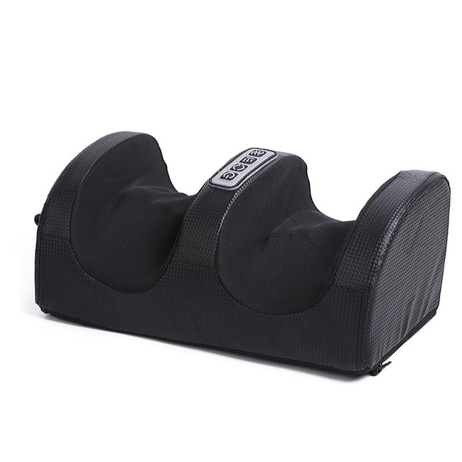 Aparat de masaj Shiatsu pentru tălpi și gambe, cu frământare, încălzire și 3 niveluri de intensitate, negru