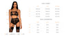 Body Luiza Teddy – lenjerie erotica sexy din dantelă cu decupaje provocatare S/M, rosu