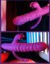 Vibrator Bunny Thruster cu tripla stimulare: punctul G, clitoris, anal si 10 moduri de vibratii, incarcare USB, silentios, silicon premium