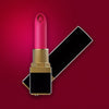 Mini vibrator in forma de ruj Vibe Lipstick cu 10 moduri de vibratii si incarcare USB, silentios, rezistent la apa, silicon premium