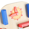 Centru de Activități educative Montessori cu Jocuri Senzoriale – Premergător Multifuncțional 6 în 1 din Lemn pentru Bebelusi