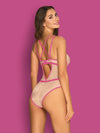 Body Nudelia - lenjerie couture seducătoare cu decupaje, nude