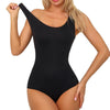 Body modelator cu compresie abdomen si efect de lifting la bust, lenjerie modelatoare fara cusaturi, din material respirabil, usor de imbracat - negru