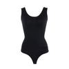 Body modelator cu compresie abdomen si efect de lifting la bust, lenjerie modelatoare fara cusaturi, din material respirabil, usor de imbracat - negru