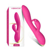 Vibrator Rabbit BONNIE cu 9 moduri de vibratii si incarcare USB, flexibil, silentios, silicon premium, roz