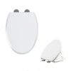 Capac WC cu reductie, sistem 2in1 pentru copii si adulti, inchidere lenta , reductor cu prindere magnetica, silentios si universal compatibil forma V, SOLLUXE® - 9003