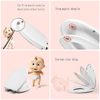 Capac WC cu reductie, sistem 2in1 pentru copii si adulti, inchidere lenta , reductor cu prindere magnetica, silentios si universal compatibil forma V, SOLLUXE® - 9003