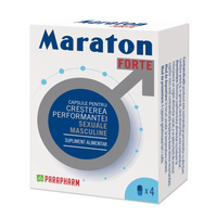 Capsule MARATON FORTE, creșterea performantei sexuale bărbați, 4 capsule