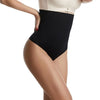 Chilot modelator cu talie inalta pentru compresie abdomen, lenjerie modelatoare fara cusaturi din material respirabil - negru