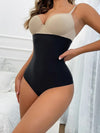 Chilot modelator cu talie inalta pentru compresie abdomen, lenjerie modelatoare fara cusaturi din material respirabil - negru