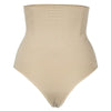 Chilot modelator cu talie inalta pentru compresie abdomen, lenjerie modelatoare fara cusaturi din material respirabil- bej