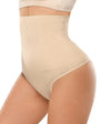Chilot modelator cu talie inalta pentru compresie abdomen, lenjerie modelatoare fara cusaturi din material respirabil