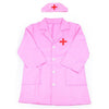 Costum de doctor pentru copii, joc de rol 3 - 9 ani, roz - 1948