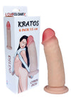 Dildo realistic KRATOS LOVECLONEX 15 cm, flexibi