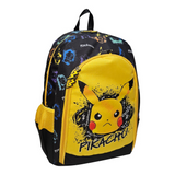Ghiozdan Ergonomic pentru Școală, Model Pokémon, cu 2 Compartimente, 2 Buzunare Laterale, Bretele Ajustabile și Întărite, 40 × 30 × 17 cm, Multicolor