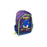 Ghiozdan Ergonomic pentru Școală, Model Sonic, cu 2 Compartimente, 2 Buzunare Laterale, Bretele Ajustabile și Întărite, 40 × 30 × 15 cm