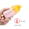 Ou vibrator Jaiko Love Egg cu 10 moduri de vibratii, functie de incalzire, control vocal, telecomanda wireless si incarcare USB, silicon medicinal, roz