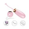 Ou vibrator Jaiko Love Egg cu 10 moduri de vibratii, functie de incalzire, control vocal, telecomanda wireless si incarcare USB, silicon medicinal, roz