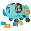 Elefant Interactiv Montessori pentru Copii cu Activități Senzoriale și Jocuri Educative