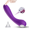 Vibrator LEGEND cu 9 moduri de vibratii si incarcare magnetica, silentios, silicon premium, mov