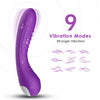 Vibrator LEGEND cu 9 moduri de vibratii si incarcare magnetica, silentios, silicon premium, mov