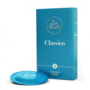 Prezervative profesionale Love Match Classico, senzatie naturală și confort, 6 buc