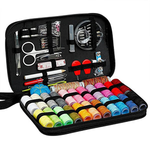 Kit Multifunctional Premium de Cusut DIY pentru Acasa și Calatorii, Accesorii, Foarfeca și Unghiera