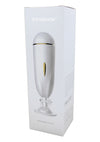 Masturbator FOXSHOW cu 7 moduri de vibratii, incarcare USB si functii interactive, casti incluse