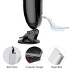 Masturbator FOXSHOW cu 7 moduri de vibratii, incarcare USB si functii interactive, casti incluse