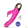 Vibrator Rabbit G-spot Meteor cu 9 moduri de vibratii si incarcare magnetica, flexibil, silentios, silicon premium, roz