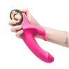 Vibrator Rabbit G-spot Meteor cu 9 moduri de vibratii si incarcare magnetica, flexibil, silentios, silicon premium, roz