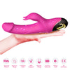 Vibrator Rabbit G-spot Meteor cu 9 moduri de vibratii si incarcare magnetica, flexibil, silentios, silicon premium, roz